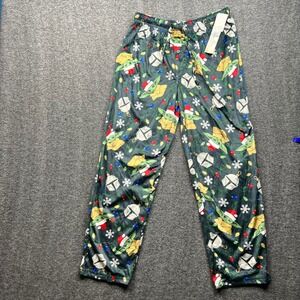 Star Wars Pajama Pants Mens Large Multi Baby Yoda Grogu Christmas Fleece